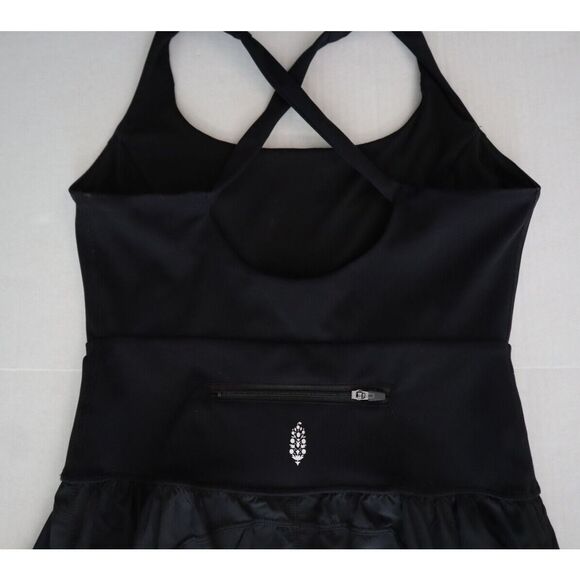 FP Movement OB1648441 Women's Sz Small Black Scoop Neck Righteous Runsie - Picture 5 of 12